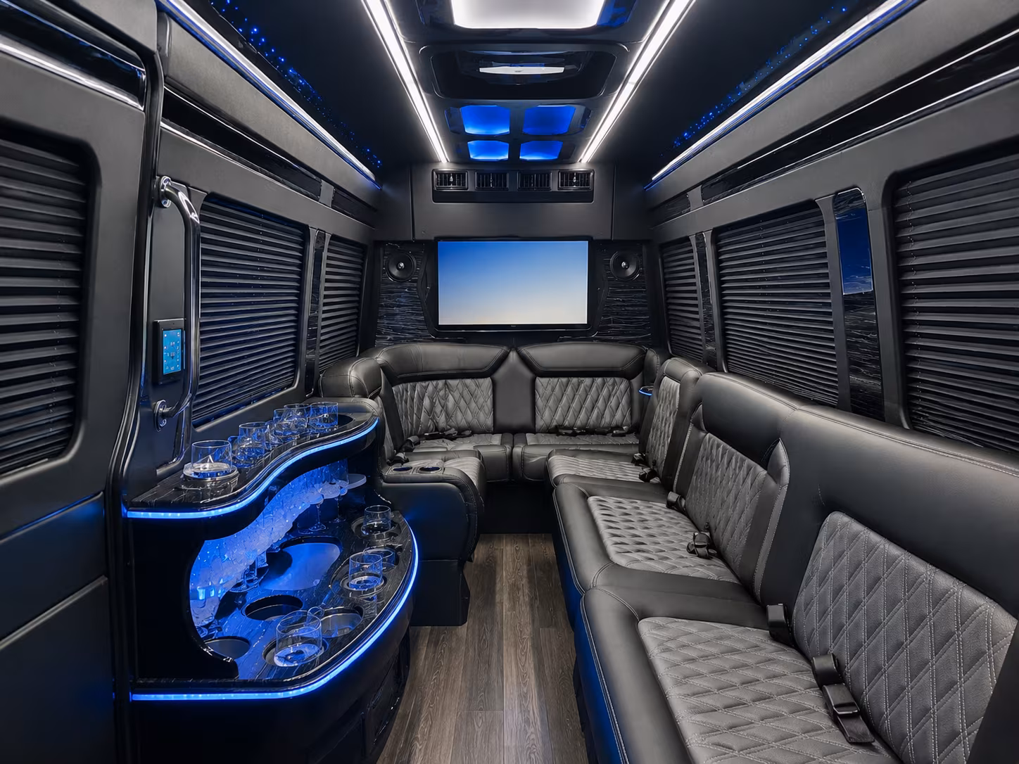 midwest city school event transportation onboard seating