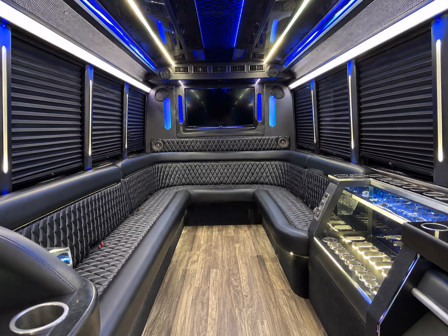 midwest city wedding party bus rental