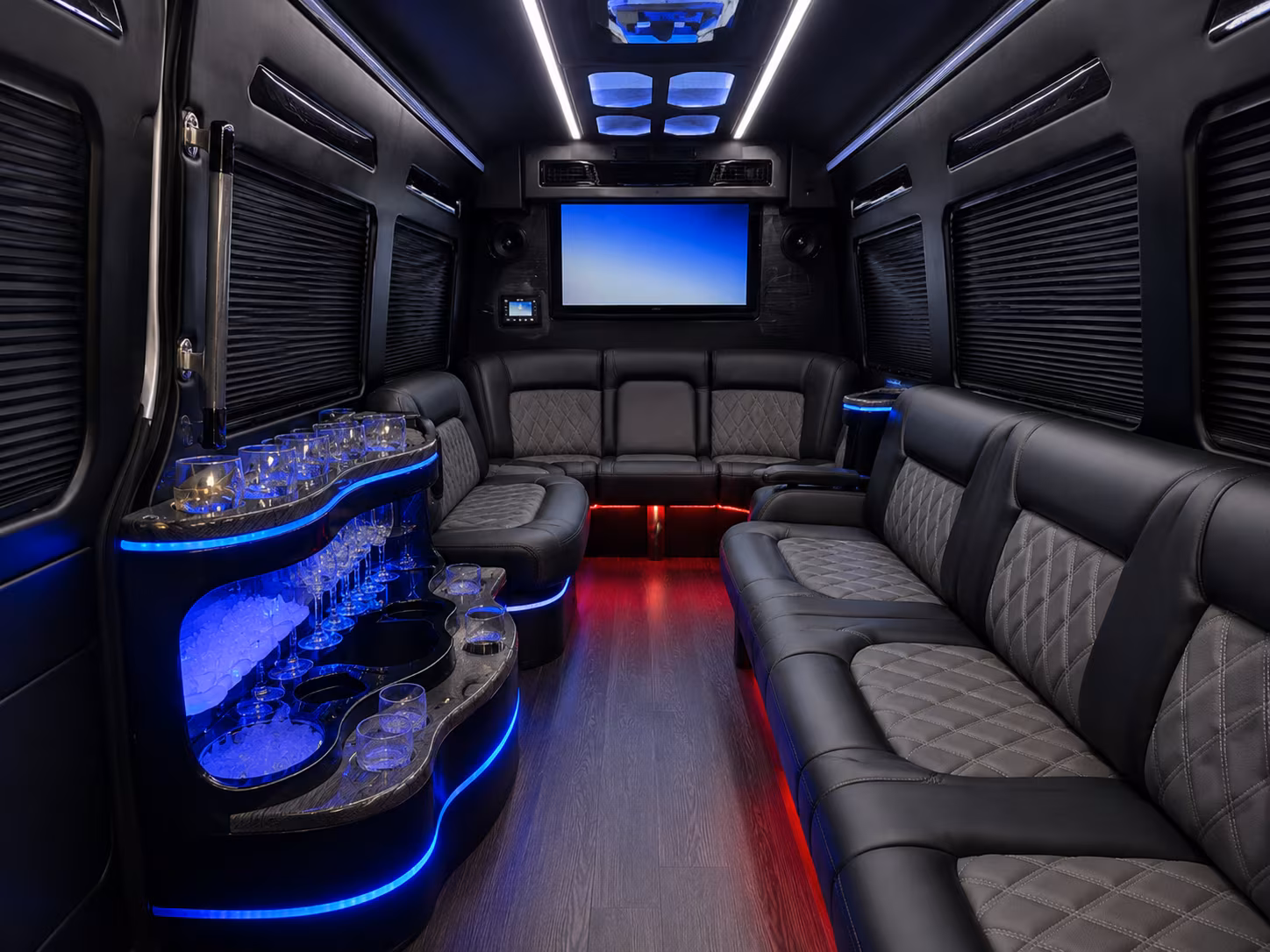 prom and school event buses for carl albert and midwest city high school