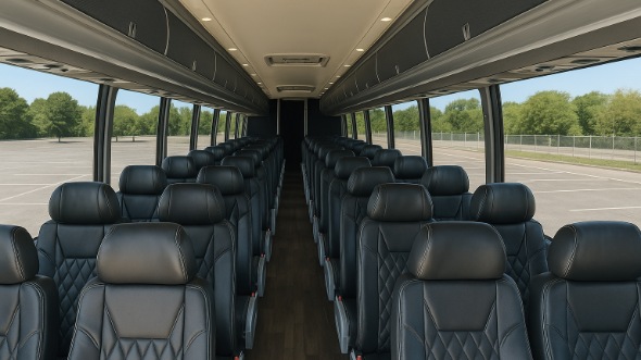 midwest city 50 passenger charter bus rental